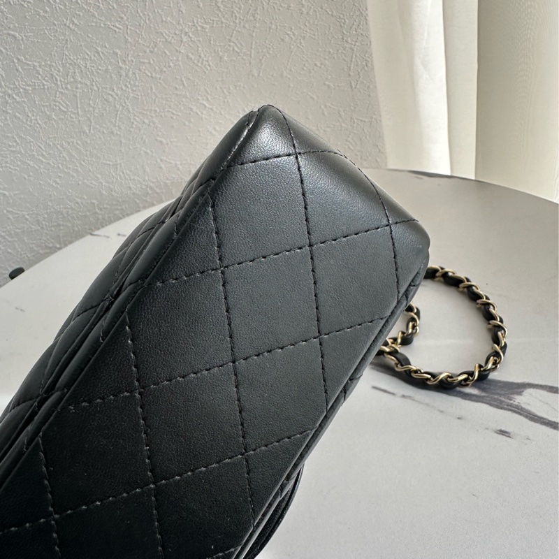 Chanel coco20 菱格斜背包❤️❤️超級無敵好看-7