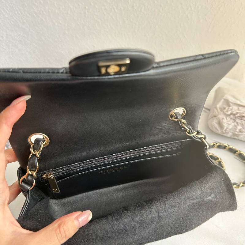 Chanel coco20 菱格斜背包❤️❤️超級無敵好看-11