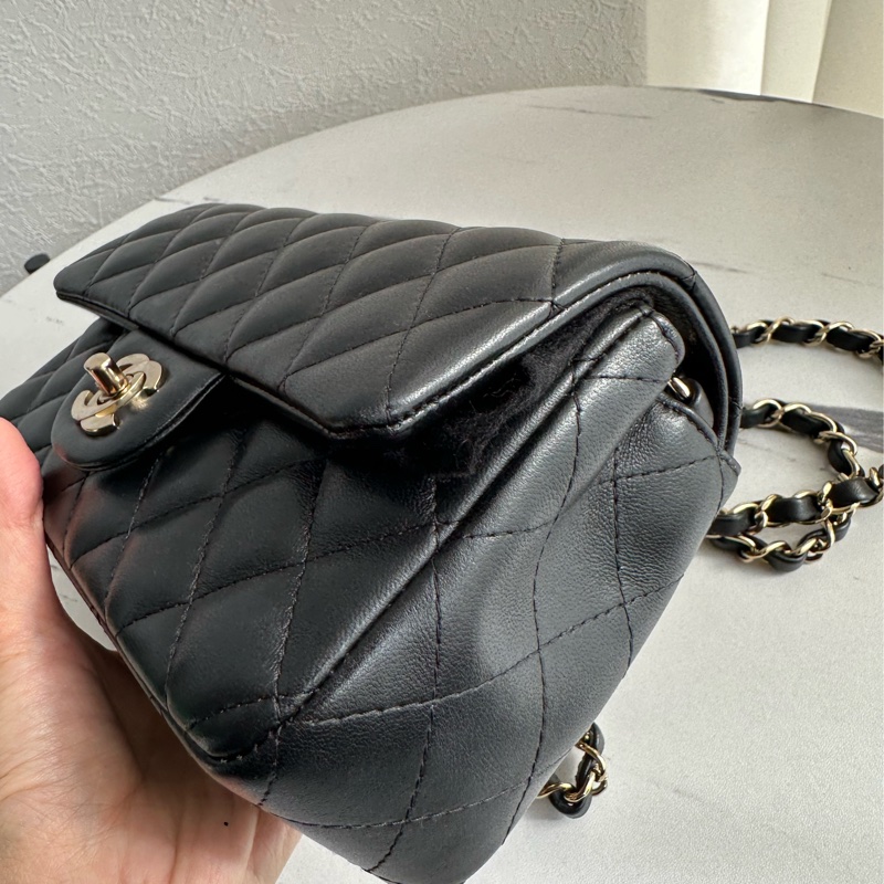 Chanel coco20 菱格斜背包❤️❤️超級無敵好看-14