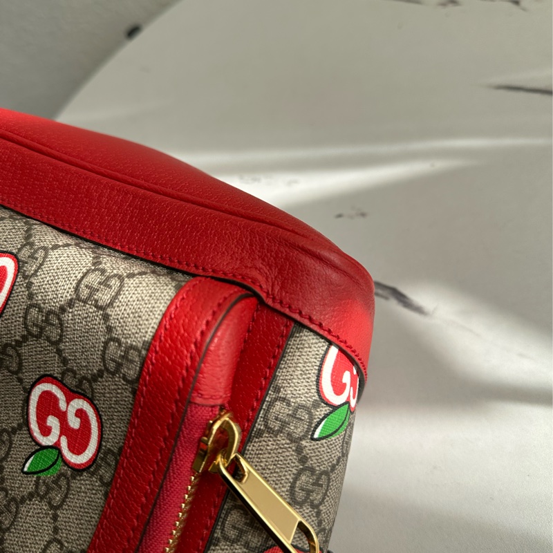 Gucci蘋果後背包 超可愛 小朋友大人都可以-11