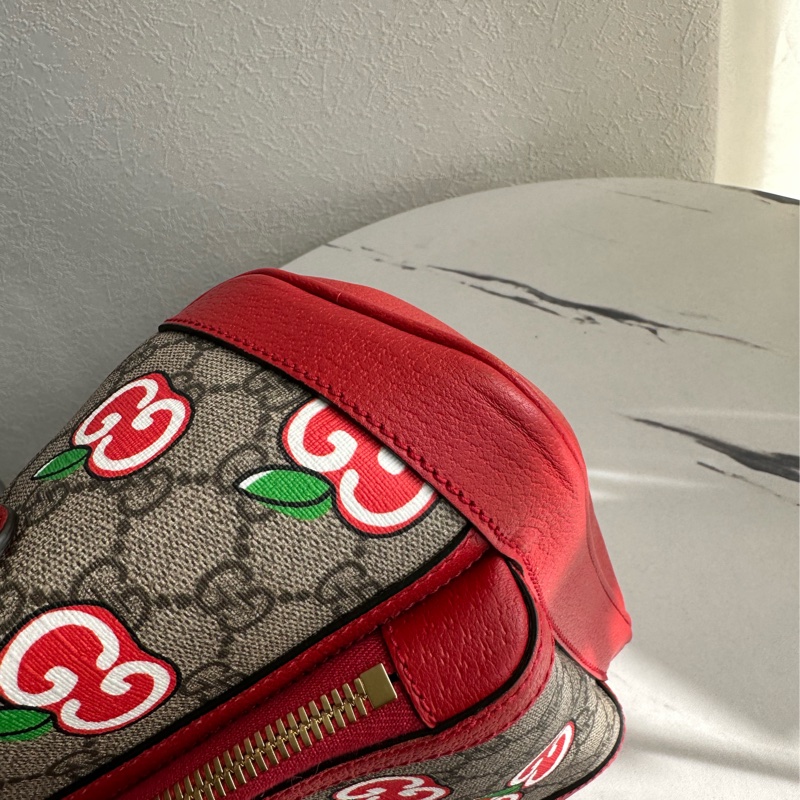 Gucci蘋果後背包 超可愛 小朋友大人都可以-12