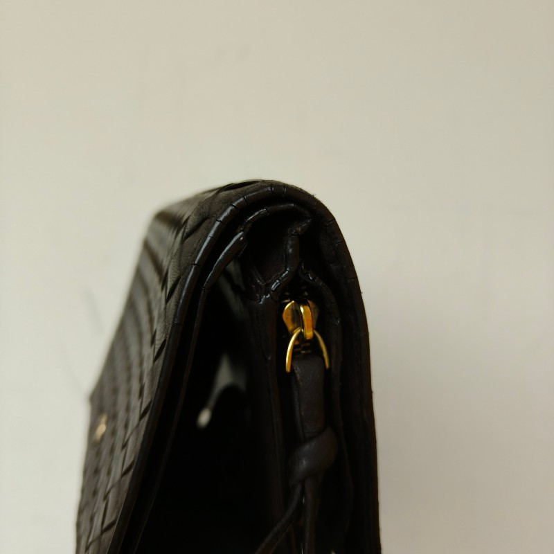 【🐴馬上下單最優惠】🧧限時降價至2/11（原$8800）㊣✨ Bottega Veneta ✨寶緹嘉（附盒子） BV 咖啡色 羊皮 經典 編織 釘釦 長夾 皮夾 錢包/二手皮夾/二手精品/保證正品🌳二手樹屋🌳-9