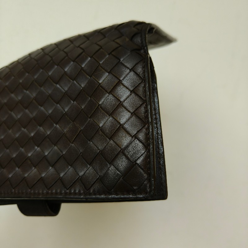 【🐴馬上下單最優惠】🧧限時降價至2/11（原$8800）㊣✨ Bottega Veneta ✨寶緹嘉（附盒子） BV 咖啡色 羊皮 經典 編織 釘釦 長夾 皮夾 錢包/二手皮夾/二手精品/保證正品🌳二手樹屋🌳-17