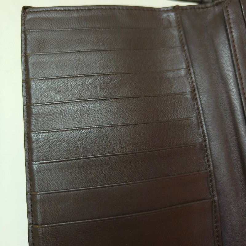 【🐴馬上下單最優惠】🧧限時降價至2/11（原$8800）㊣✨ Bottega Veneta ✨寶緹嘉（附盒子） BV 咖啡色 羊皮 經典 編織 釘釦 長夾 皮夾 錢包/二手皮夾/二手精品/保證正品🌳二手樹屋🌳-30