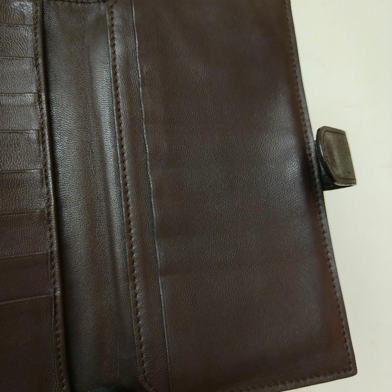 【🐴馬上下單最優惠】🧧限時降價至2/11（原$8800）㊣✨ Bottega Veneta ✨寶緹嘉（附盒子） BV 咖啡色 羊皮 經典 編織 釘釦 長夾 皮夾 錢包/二手皮夾/二手精品/保證正品🌳二手樹屋🌳-31