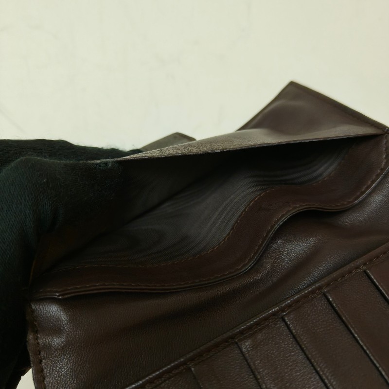 【🐴馬上下單最優惠】🧧限時降價至2/11（原$8800）㊣✨ Bottega Veneta ✨寶緹嘉（附盒子） BV 咖啡色 羊皮 經典 編織 釘釦 長夾 皮夾 錢包/二手皮夾/二手精品/保證正品🌳二手樹屋🌳-33