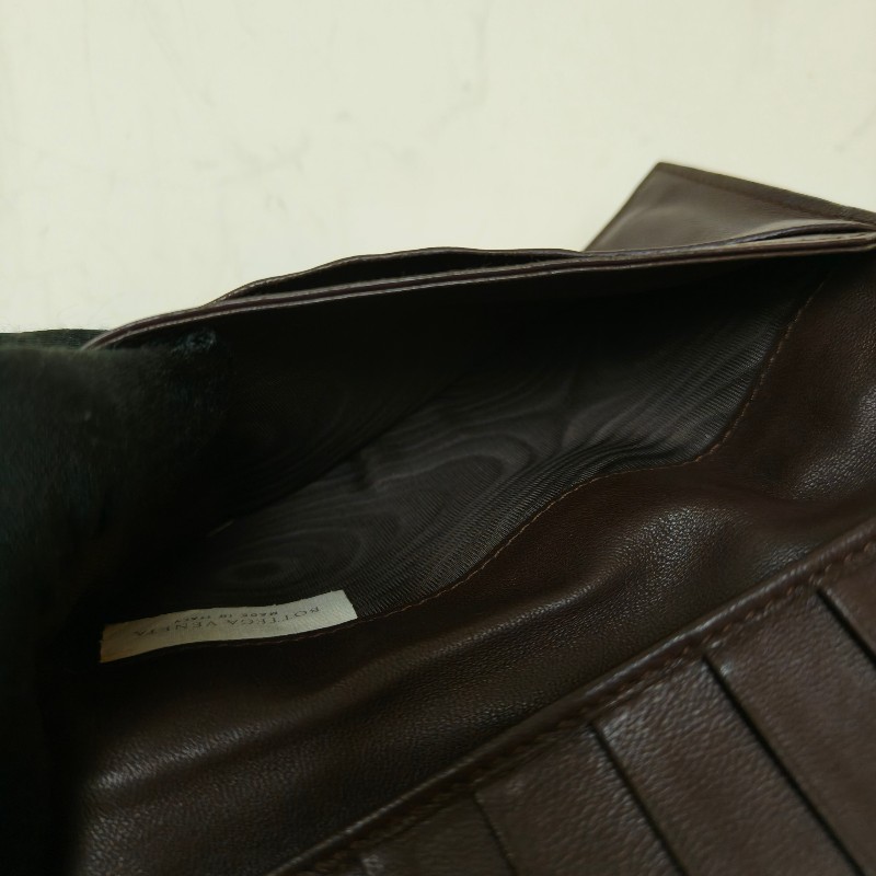 【🐴馬上下單最優惠】🧧限時降價至2/11（原$8800）㊣✨ Bottega Veneta ✨寶緹嘉（附盒子） BV 咖啡色 羊皮 經典 編織 釘釦 長夾 皮夾 錢包/二手皮夾/二手精品/保證正品🌳二手樹屋🌳-34