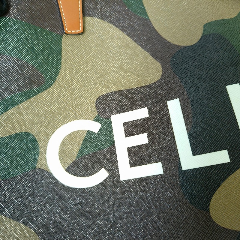 【🐴馬上下單最優惠】🧧限時降價至2/11（原$27800）【8成新】㊣✨CELINE✨(附防塵袋)印字 迷彩 大款 緹花 水桶包 媽媽包 購物包 托特包/二手包/保證正品🌳二手樹屋🌳-11