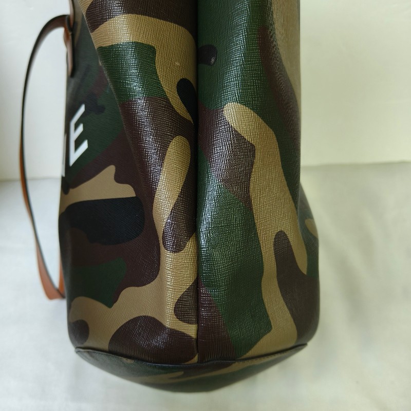 【🐴馬上下單最優惠】🧧限時降價至2/11（原$27800）【8成新】㊣✨CELINE✨(附防塵袋)印字 迷彩 大款 緹花 水桶包 媽媽包 購物包 托特包/二手包/保證正品🌳二手樹屋🌳-15