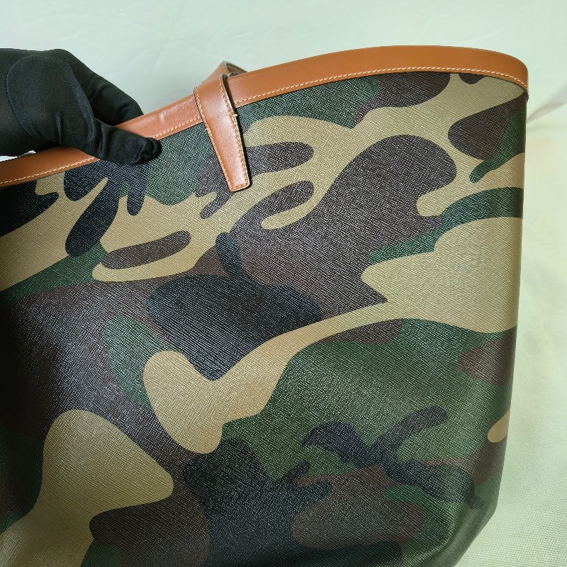 【🐴馬上下單最優惠】🧧限時降價至2/11（原$27800）【8成新】㊣✨CELINE✨(附防塵袋)印字 迷彩 大款 緹花 水桶包 媽媽包 購物包 托特包/二手包/保證正品🌳二手樹屋🌳-17