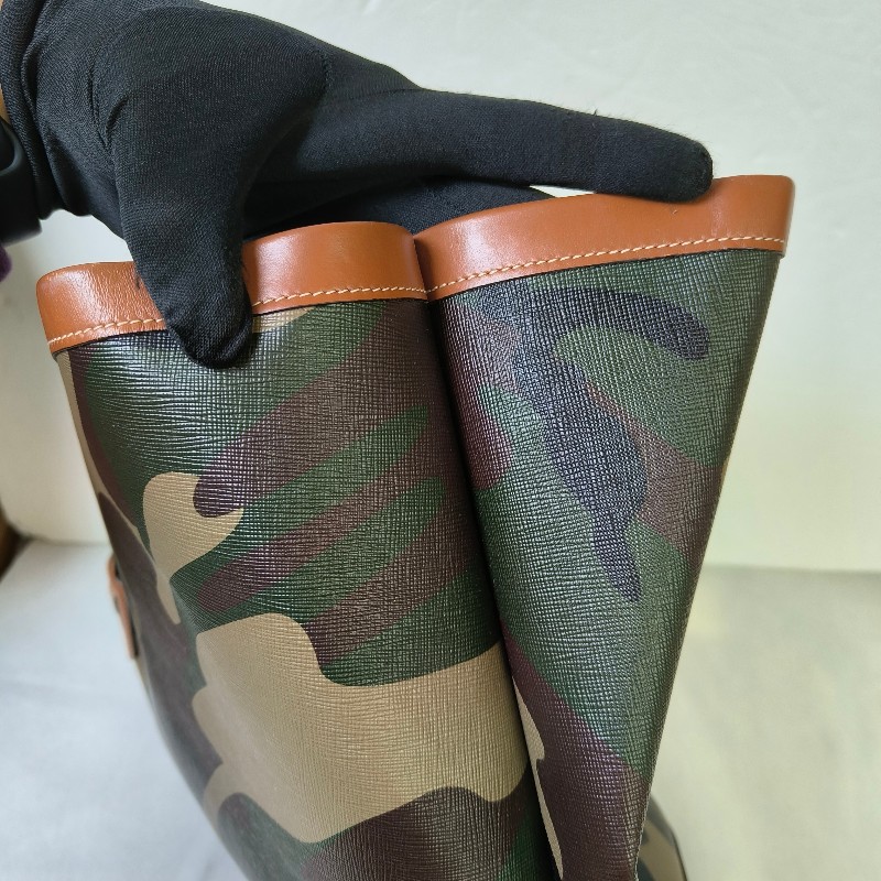 【🐴馬上下單最優惠】🧧限時降價至2/11（原$27800）【8成新】㊣✨CELINE✨(附防塵袋)印字 迷彩 大款 緹花 水桶包 媽媽包 購物包 托特包/二手包/保證正品🌳二手樹屋🌳-18