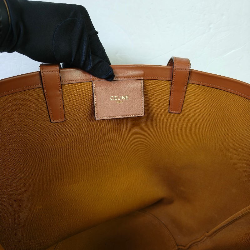 【🐴馬上下單最優惠】🧧限時降價至2/11（原$27800）【8成新】㊣✨CELINE✨(附防塵袋)印字 迷彩 大款 緹花 水桶包 媽媽包 購物包 托特包/二手包/保證正品🌳二手樹屋🌳-44