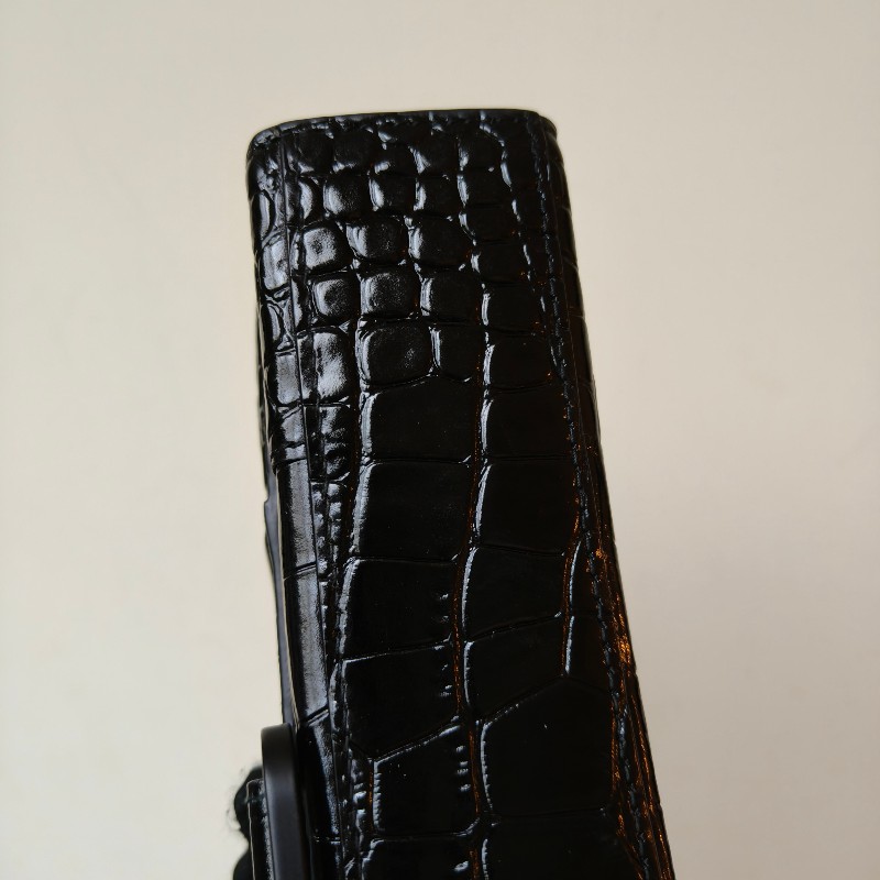 【🐴馬上下單最優惠】🧧限時降價至2/11（原$27800）㊣✨BALENCIAGA✨巴黎世家（附防塵袋）黑色 鱷魚紋 鏈條 沙漏包 肩背包 斜背包 手拿包/二手包/二手精品/保證正品🌳二手樹屋🌳-12