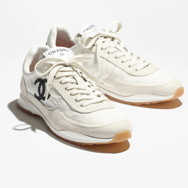 Chanel 26P 小白鞋 全新全配 38號 專櫃已斷貨-2