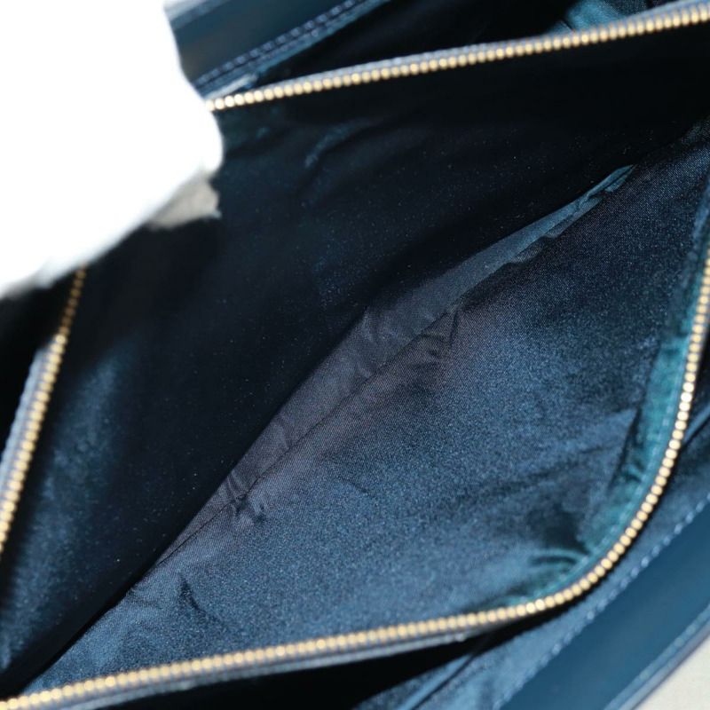 【日本直送】Christian Dior Trotter帆布手提包 海軍藍 金色 正品 mr1942V-10