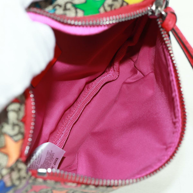 【日本直送】GUCCI 兒童 GG Supreme 腰包 PVC 米色銀色 502095 正品 163511V-9