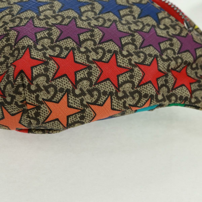 【日本直送】GUCCI 兒童 GG Supreme 腰包 PVC 米色銀色 502095 正品 163511V-15