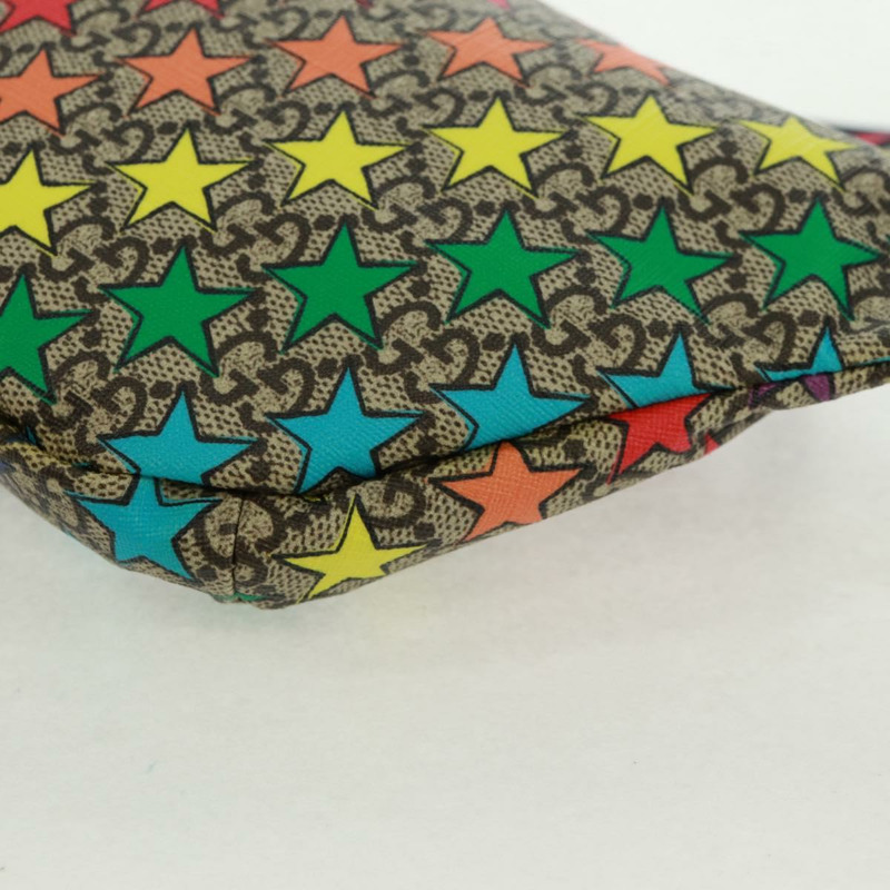 【日本直送】GUCCI 兒童 GG Supreme 腰包 PVC 米色銀色 502095 正品 163511V-17