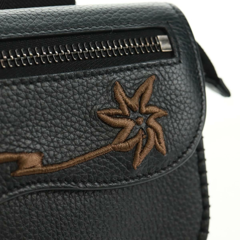【日本直送】Christian Dior Cactus Jack 迷你臂包/手拿包/迷你包/皮革/黑色/正品 mr1963V-18