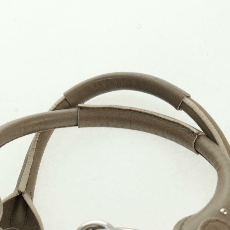 【日本直送】Chloe Paddington 手提包 皮革 灰色 金 銀色 正品 am10572V-13