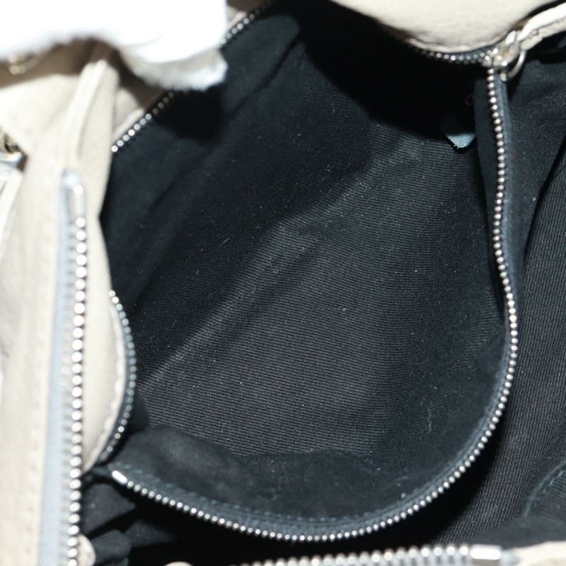 【日本直送】Chloe Paddington 手提包 皮革 灰色 金 銀色 正品 am10572V-25