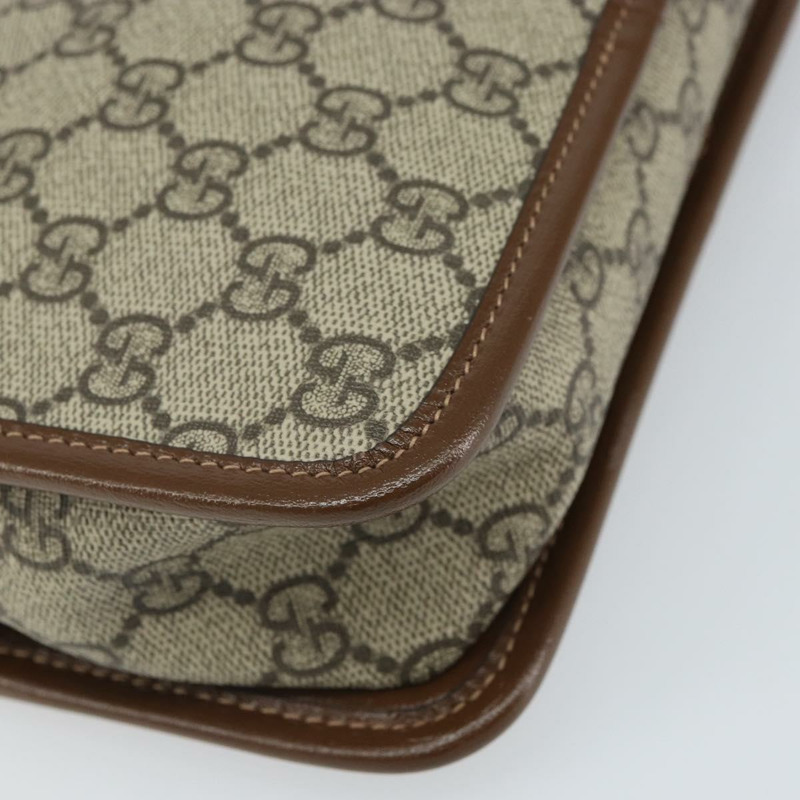 【日本直送】GUCCI GG Supreme 單肩包 PVC 米色 金色 658572 正品 ka1650M-15