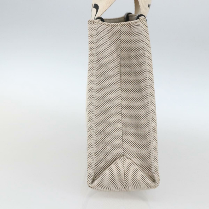 【日本直送】Chloe Woody 小號手提包 帆布 米色 正品 ka1636V-2