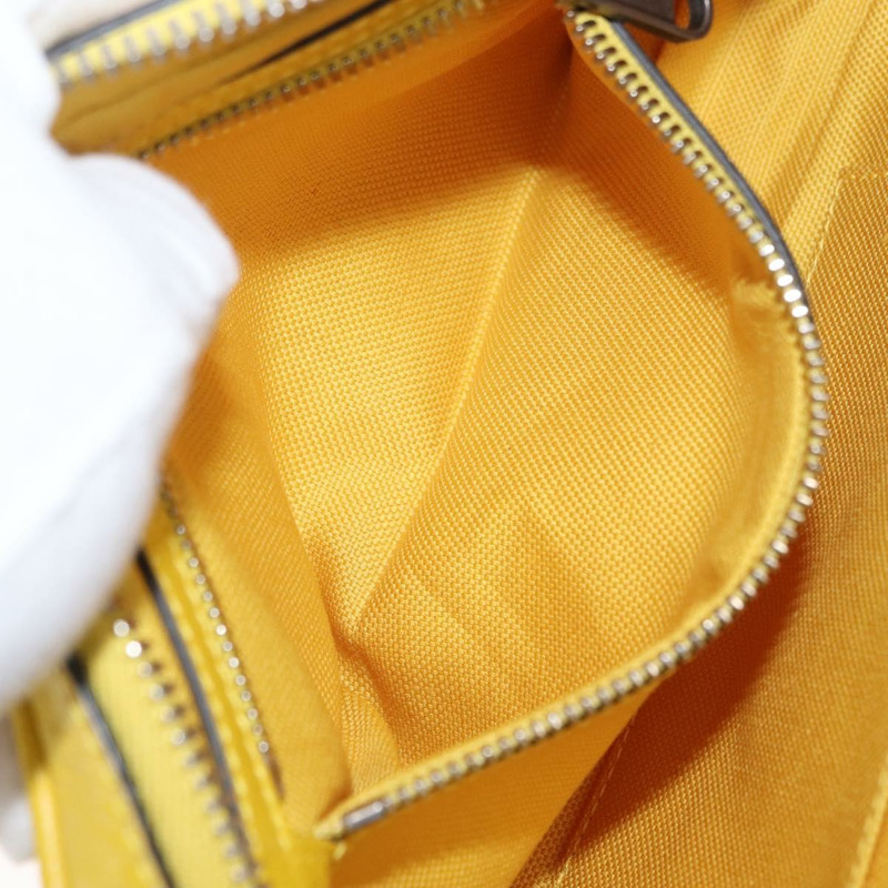 【日本直送】GUCCI 腰包 皮革 黃色 銀色 598080 正品 ka1647M-24