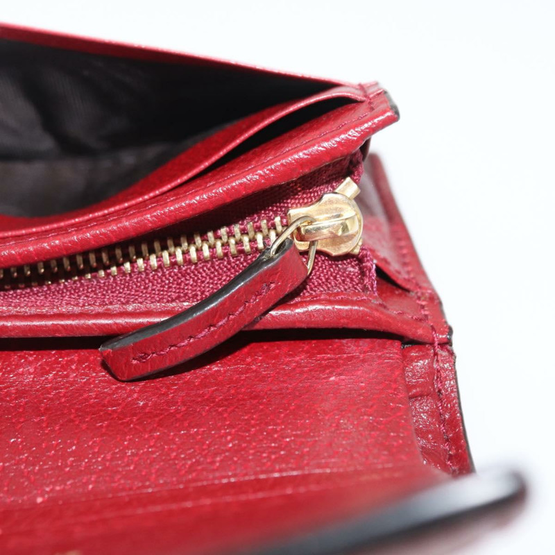 【日本直送】GUCCI Micro GG Supreme哆啦A夢錢包 PVC 米色 金色 647788 正品 165954SAM-20