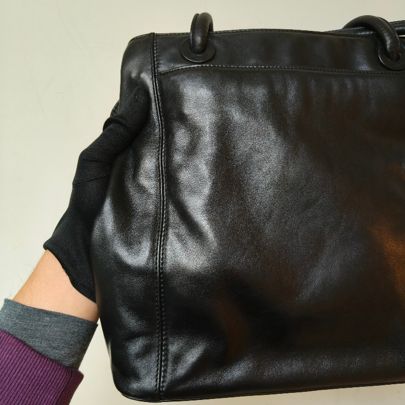 【🐴馬上下單最優惠】🧧限時降價至2/11（原$33800）㊣✨CHANEL✨香奈兒 黑色 老香 小香 雷標 保卡 琥珀 流蘇 托特包 肩背包 文件包/二手包/二手精品🌳二手樹屋🌳-25