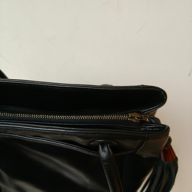 【🐴馬上下單最優惠】🧧限時降價至2/11（原$33800）㊣✨CHANEL✨香奈兒 黑色 老香 小香 雷標 保卡 琥珀 流蘇 托特包 肩背包 文件包/二手包/二手精品🌳二手樹屋🌳-34