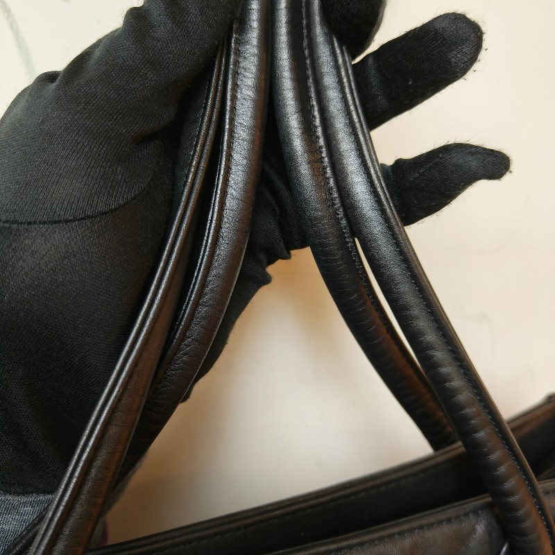 【🐴馬上下單最優惠】🧧限時降價至2/11（原$33800）㊣✨CHANEL✨香奈兒 黑色 老香 小香 雷標 保卡 琥珀 流蘇 托特包 肩背包 文件包/二手包/二手精品🌳二手樹屋🌳-41