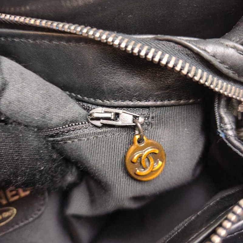 【🐴馬上下單最優惠】🧧限時降價至2/11（原$33800）㊣✨CHANEL✨香奈兒 黑色 老香 小香 雷標 保卡 琥珀 流蘇 托特包 肩背包 文件包/二手包/二手精品🌳二手樹屋🌳-45