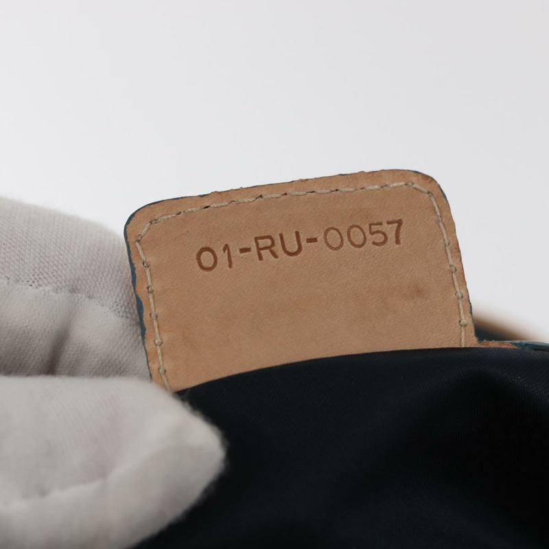 【日本直送】Christian Dior Trotter帆布浪漫手袋 PVC藍銀色 正品 165915SM-10