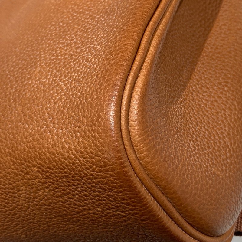 HERMES 愛馬仕 HAC A DOS 肩背包 胸背包  棕色 銀扣 B刻-7