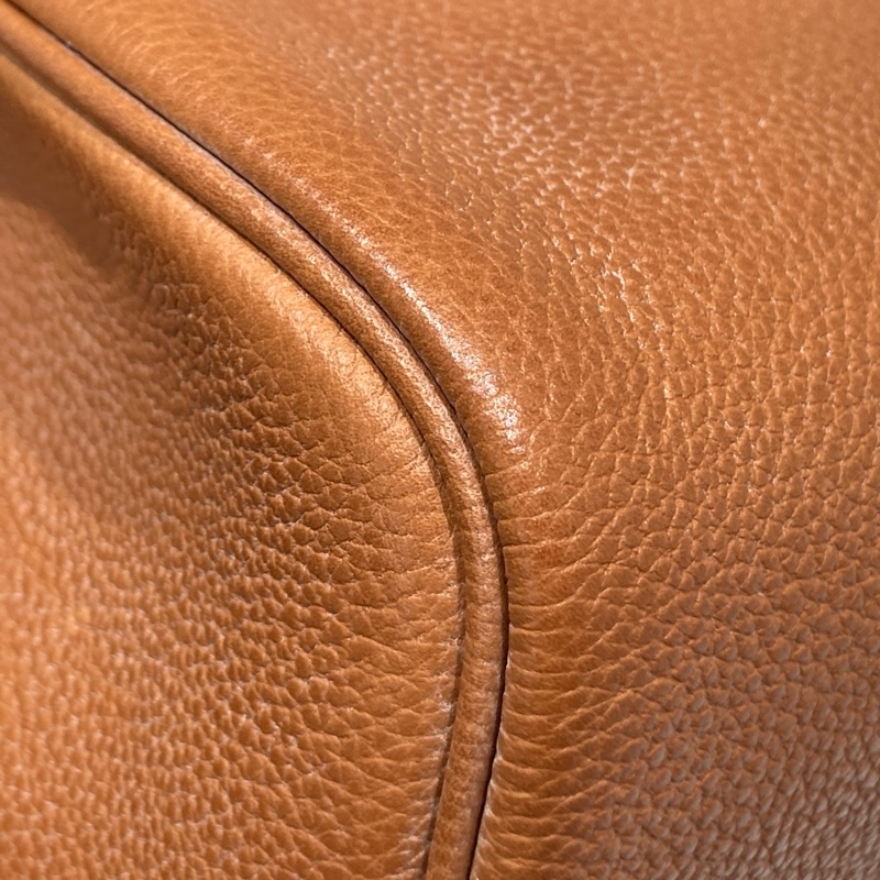 HERMES 愛馬仕 HAC A DOS 肩背包 胸背包  棕色 銀扣 B刻-8