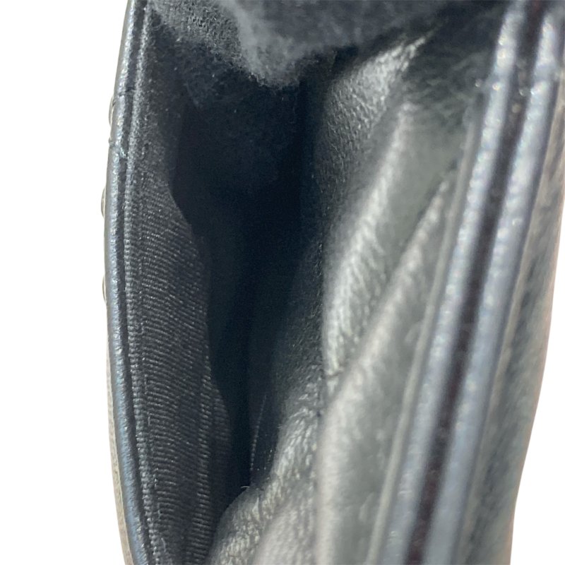 CHANEL 香奈兒 CHANEL19 羊皮 機票/護照夾 黑色 金釦-7