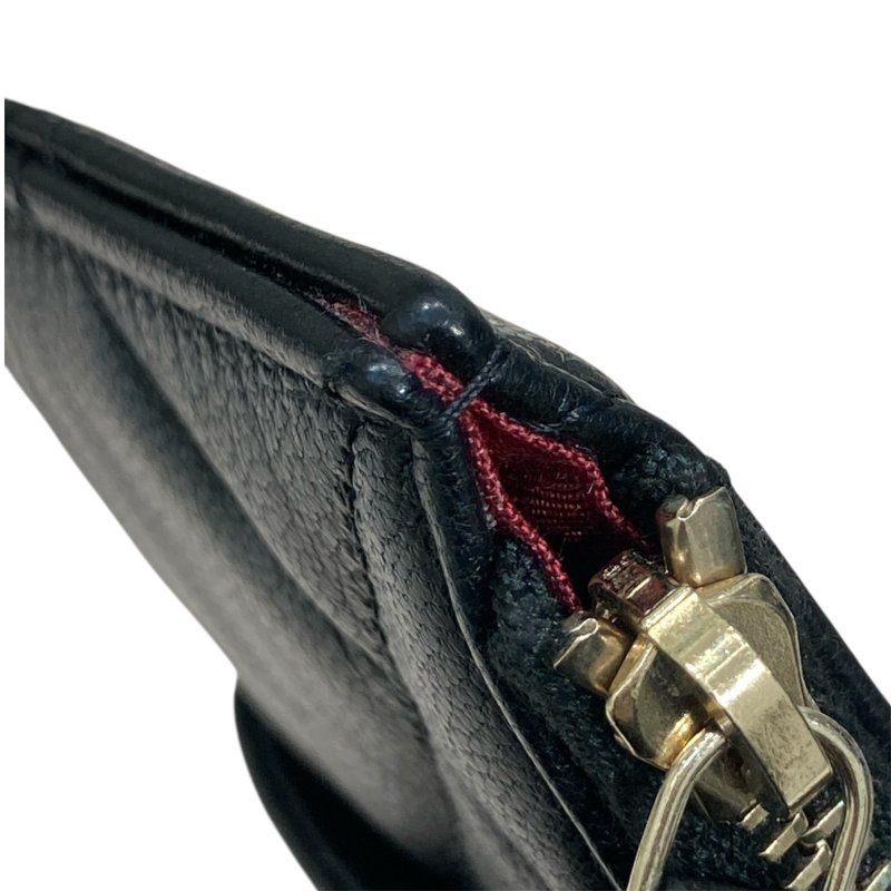 CHANEL 香奈兒 CHANEL19 羊皮 機票/護照夾 黑色 金釦-12