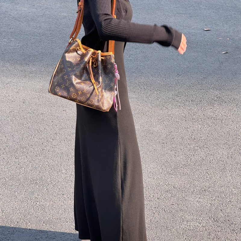 LOUIS VUITTON Noe BB老花水桶包-10