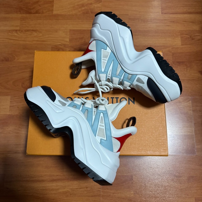 Lv Archlight 2.0 Platform拱橋鞋 低幫老爹鞋 白藍色 36碼-7
