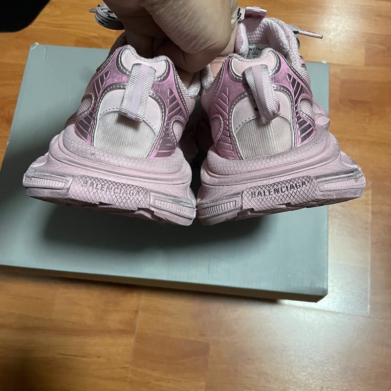 Balenciaga巴黎世家3XL低幫老爹鞋 女款 粉色 36碼-4
