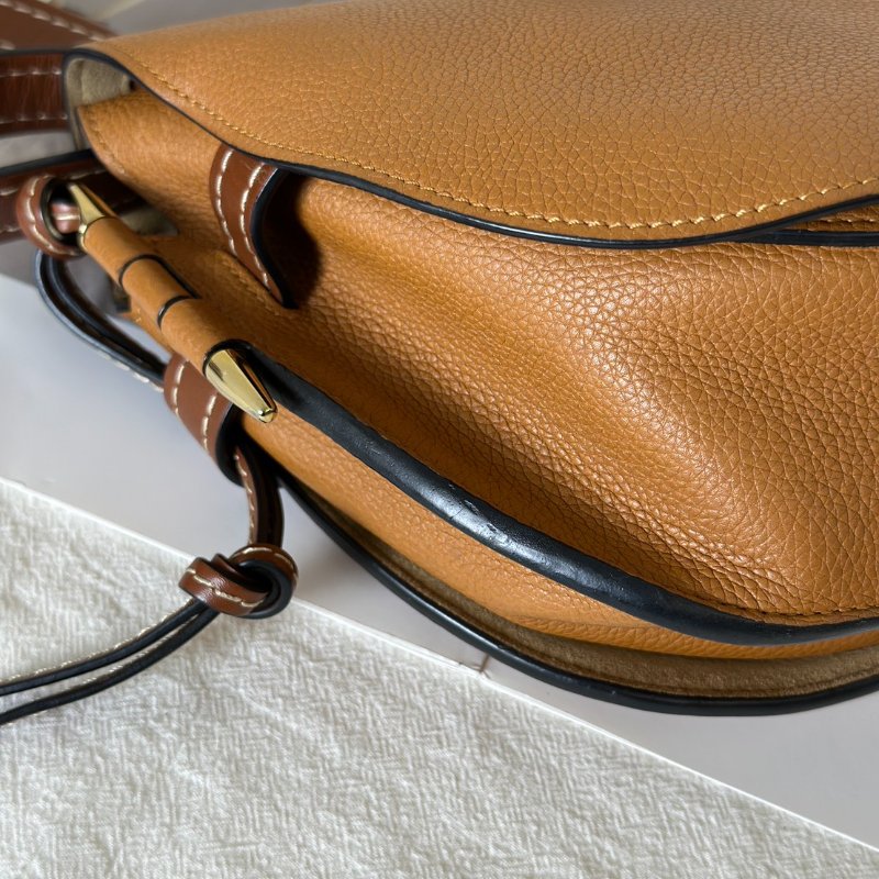 LOEWE Gate馬鞍包 - 中號焦糖棕-7