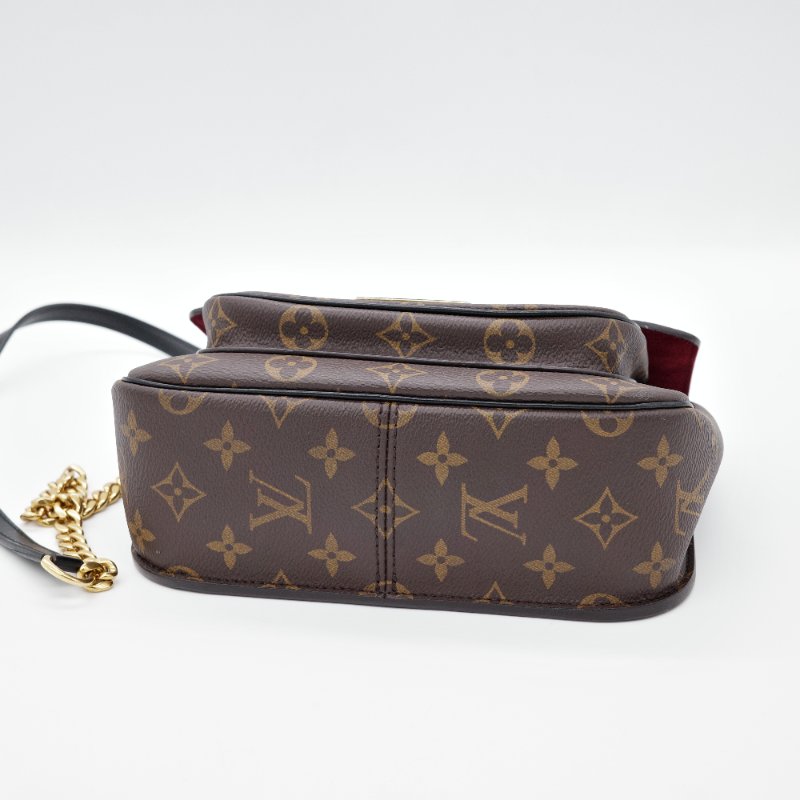 Louis Vuitton路易威登Passy 老花 帆布 手提包 肩背兩用包-5