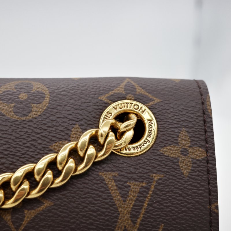 Louis Vuitton路易威登Passy 老花 帆布 手提包 肩背兩用包-7