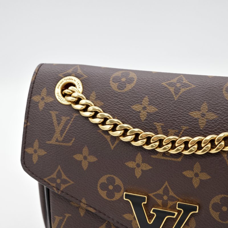 Louis Vuitton路易威登Passy 老花 帆布 手提包 肩背兩用包-8