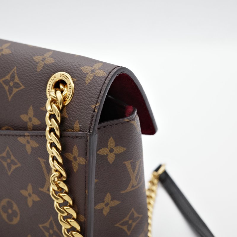 Louis Vuitton路易威登Passy 老花 帆布 手提包 肩背兩用包-10