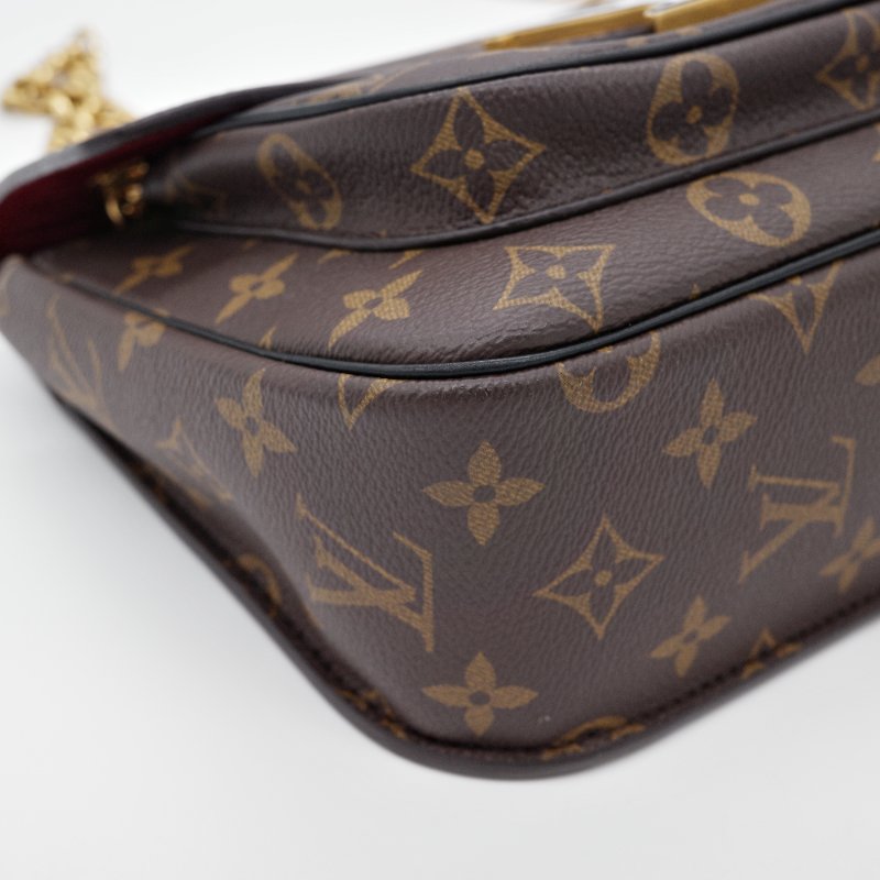 Louis Vuitton路易威登Passy 老花 帆布 手提包 肩背兩用包-11