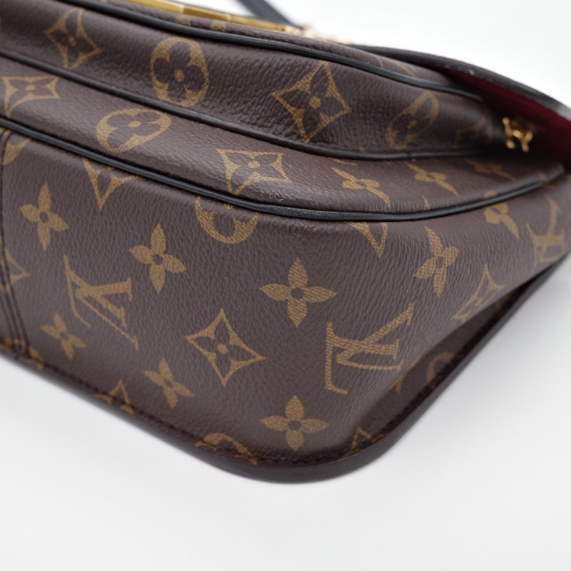 Louis Vuitton路易威登Passy 老花 帆布 手提包 肩背兩用包-12