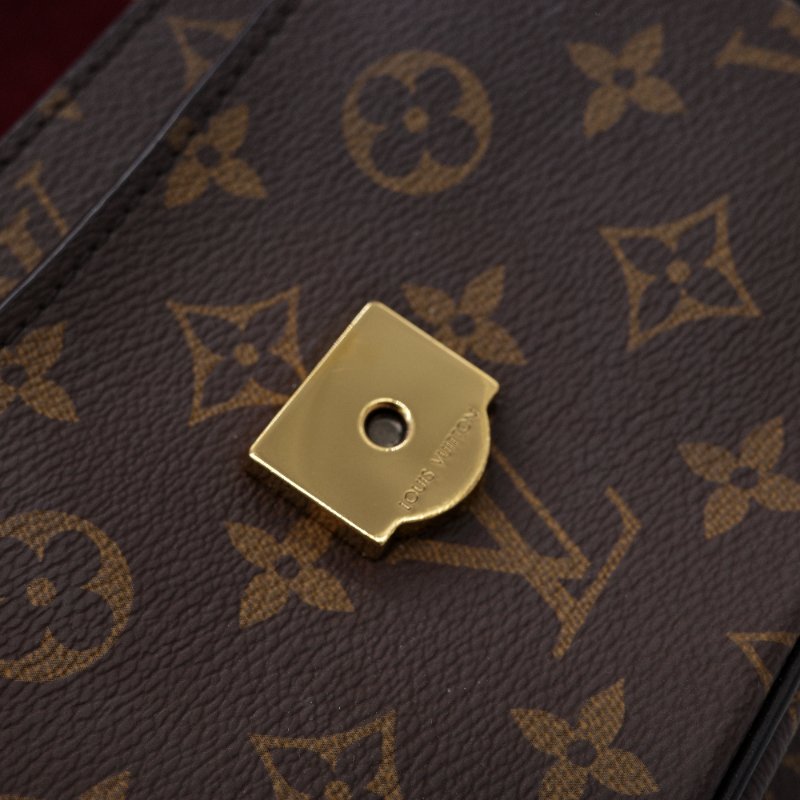 Louis Vuitton路易威登Passy 老花 帆布 手提包 肩背兩用包-14