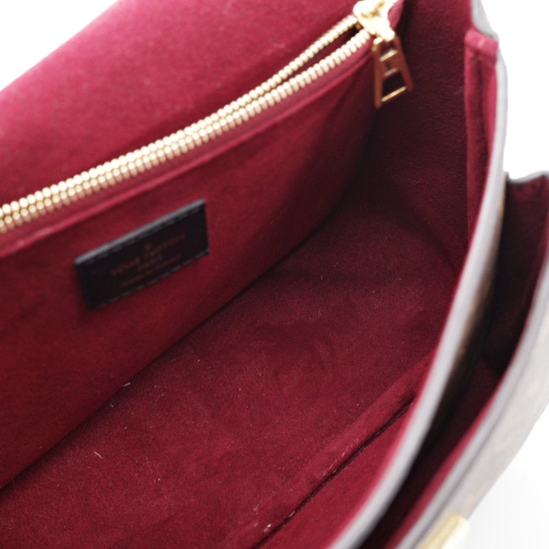 Louis Vuitton路易威登Passy 老花 帆布 手提包 肩背兩用包-18